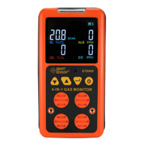 SMART SENSOR ST8900 เครื่องวัดก๊าซ ออกซิเจน/H₂S/CO/LEL (4 in 1)