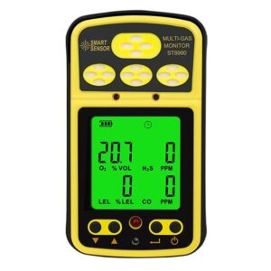 ST8990 Multi Gas Detector 4 in 1 (Oxygen CO H2S และ Combustible Gas)