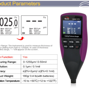 Nicety Coating Thickness (เครื่องวัดความหนาสี) รุ่น CM8811FN