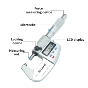 Shahe Digimatic Mircometer  25 to 50 mm Model: 5203-50