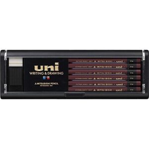 UNI Mitsubishi ดินสอสีแดง  สำหรับเครื่องทดสอบความแข็งแบบดินสอ /กล่อง (แบบเรียงเบอร์ตามลำดับความแข็ง)